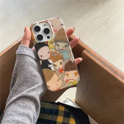 Japan Funny Nara Yoshitomo Phone Case for iPhone 12 13 14 15 16 Pro Max for iphone16pro Illustration Child IMD Cover
