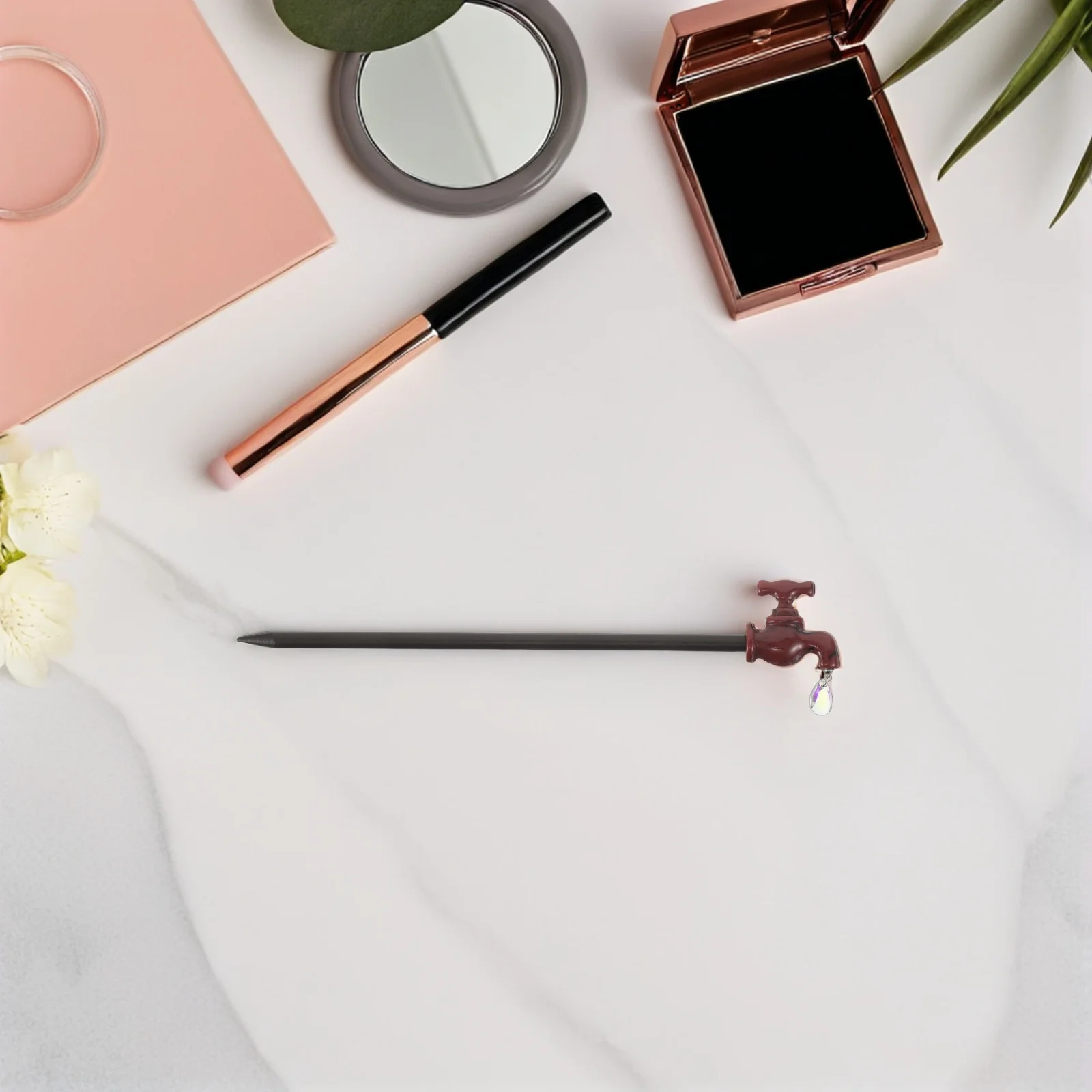 

2 Pcs Retro Wooden Hairpin Chignon Chinese Style Bun Women Sticks Headgear Vintage
