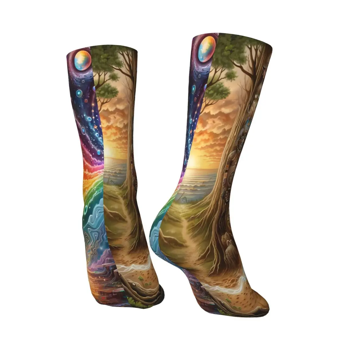 Primitive Tribes Sock Printed Man Polyester