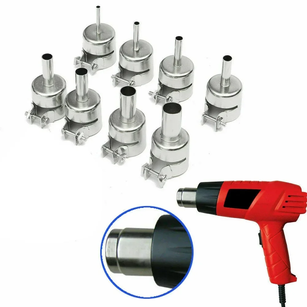 1pc Universal Nozzles Air Soldering Welding Round Nozzles For 850 852D 898 Soldering Station Hot Air Welding Nozzle