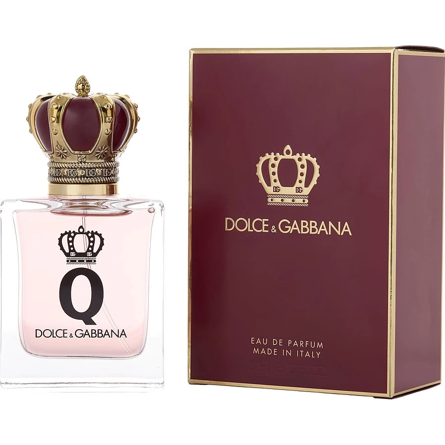 D&G  Dolce & Gabbana Q Eau De Parfum Spray 30ml/50ml/100ml Eponymous Women's Perfume DG Crown