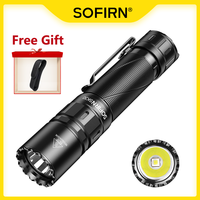SOFIRN SK30 2800lm Tactical Flashlight 392m SFT70 6500K LED Light 21700 USB C Rechargeable Lamp Double Switch Torch IPX8