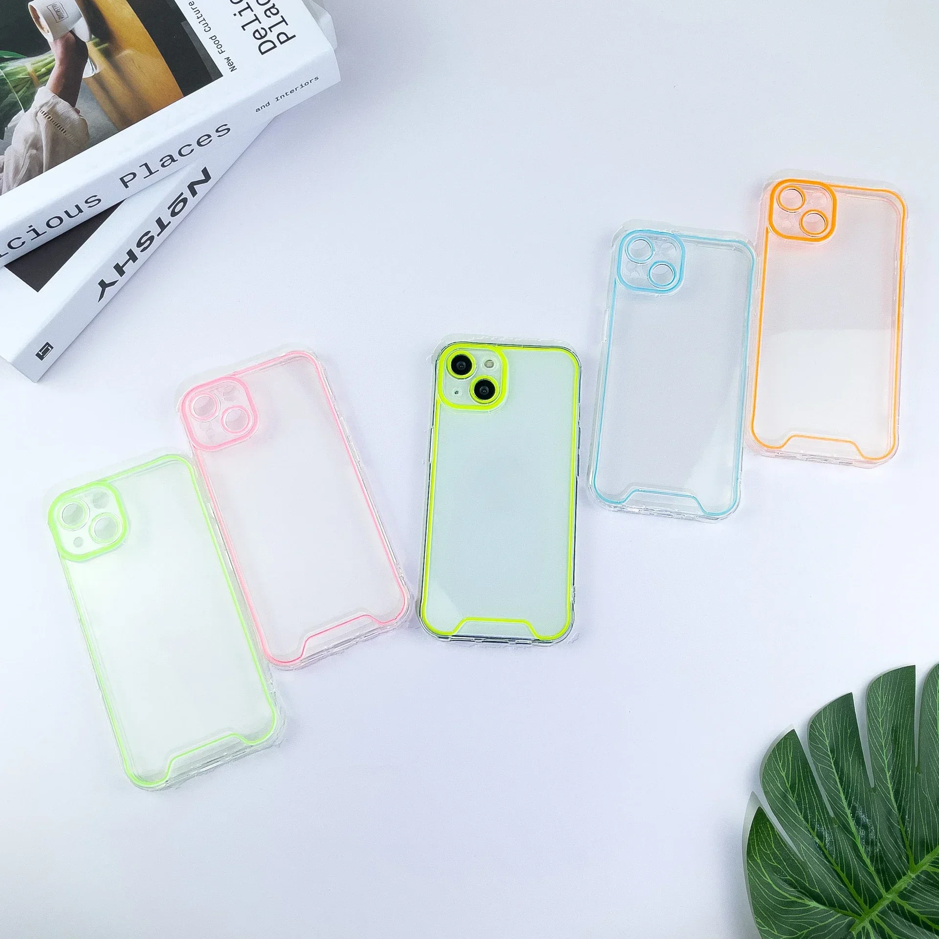 Night Light Luminous Silicone Soft Phone Case For iPhone 14 Plus 11 12 13 14 15 Pro Max Plus XR XS Max Transparent Back Cover