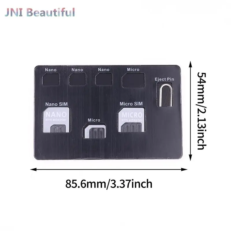 New 1set Slim SIM Card Holder And Microsd Card Case Storage And Phone Pin Included Mobile Phone SIM Card