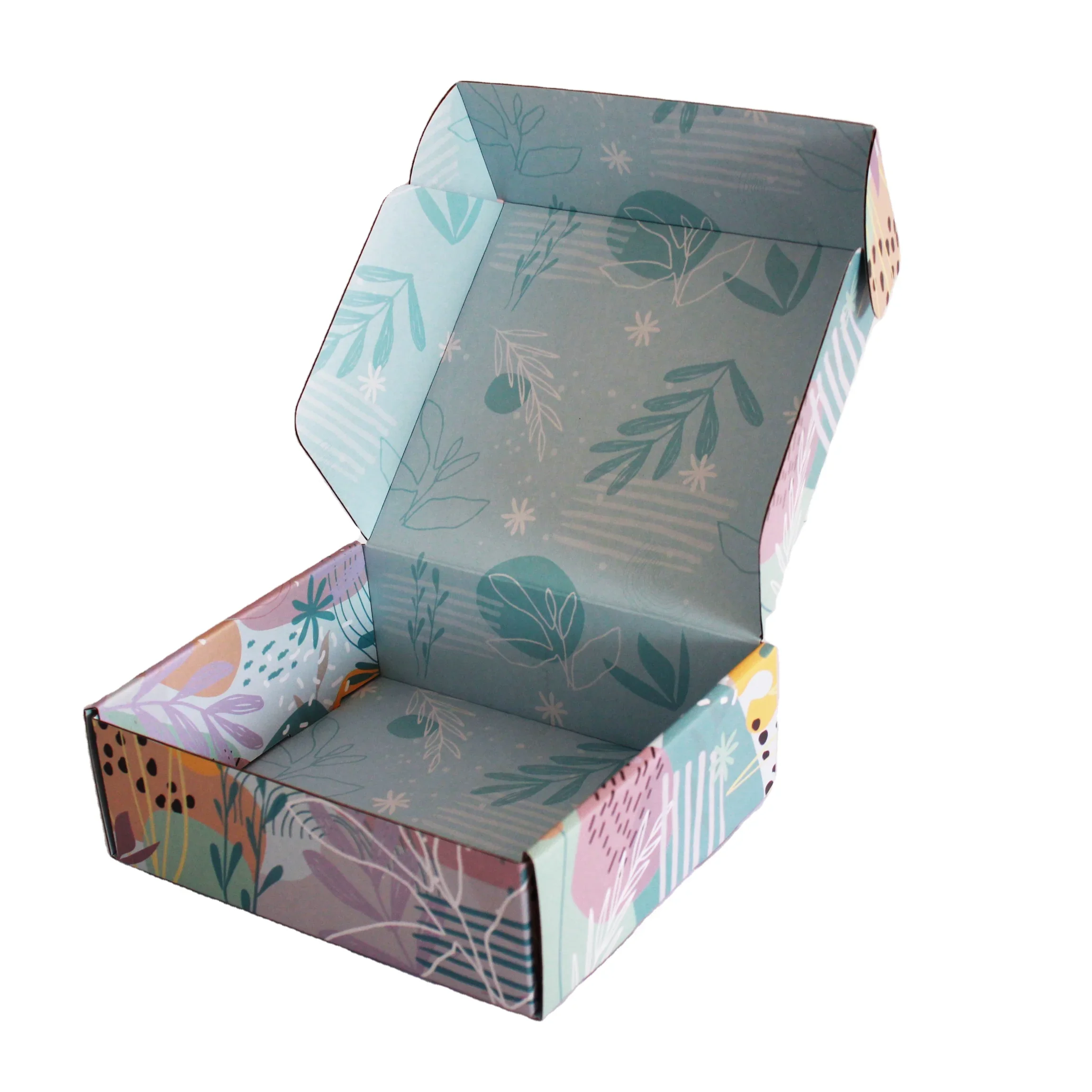 

Wholesale custom logo corrugated Mailer packaging boxes Clothing boxycharm subscription