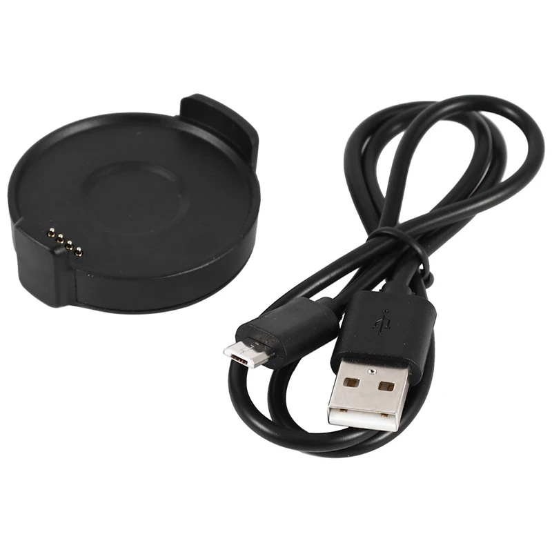 Smart-3X Smart Watch-oplader voor Ticwatch Pro USB-gegevens en dock-oplaaddockkabel Bluetooth met 1M magnetische zuigkabel