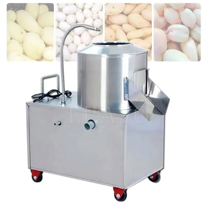 

Kitchen Taro Skin Removing Cleaning MakerPotato Cassava Washing Peeling Machine