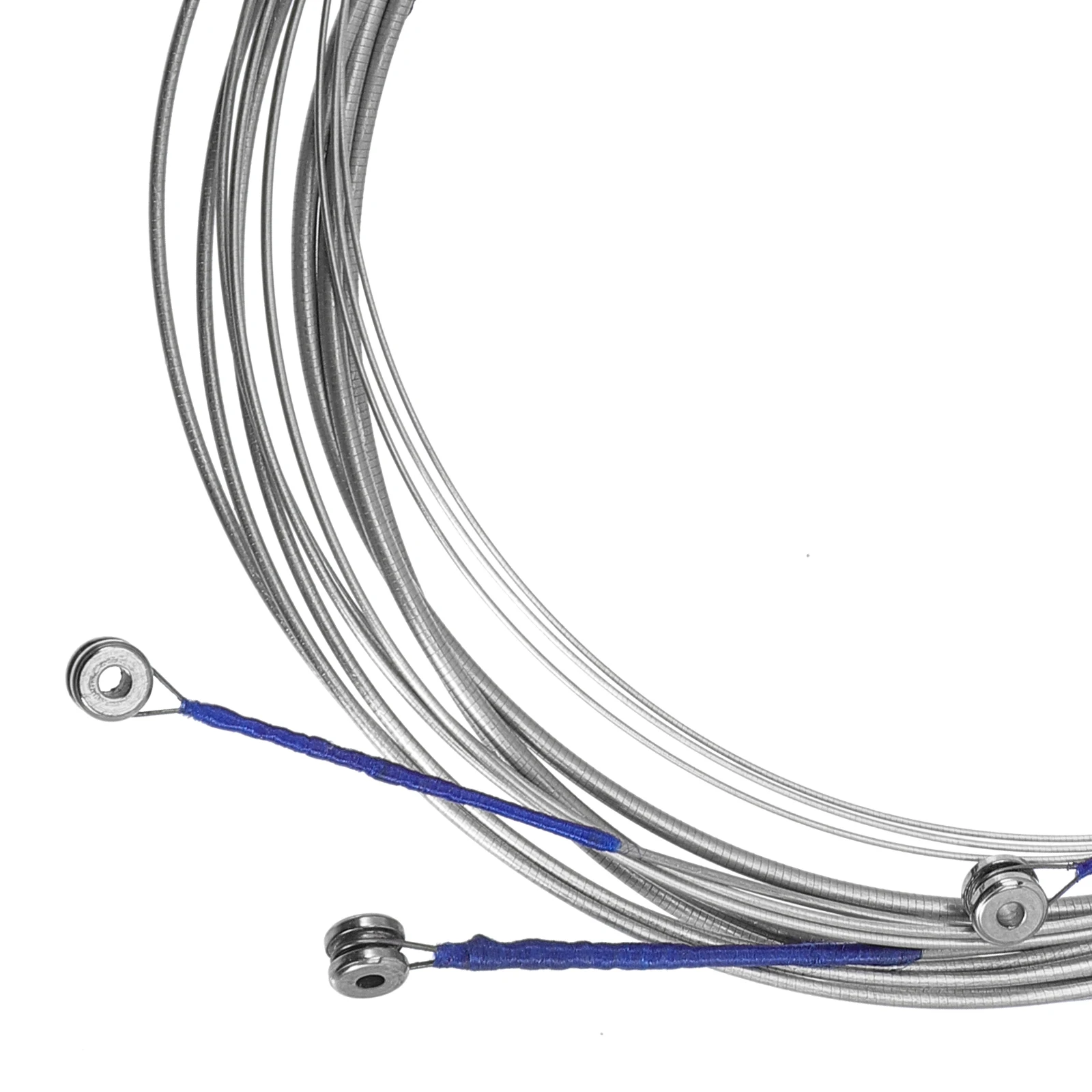 

4 Pcs Zhongruan String Set Chinese Parts Guitar Tool Stringed Instrument Silver Strings Accessory Accessories