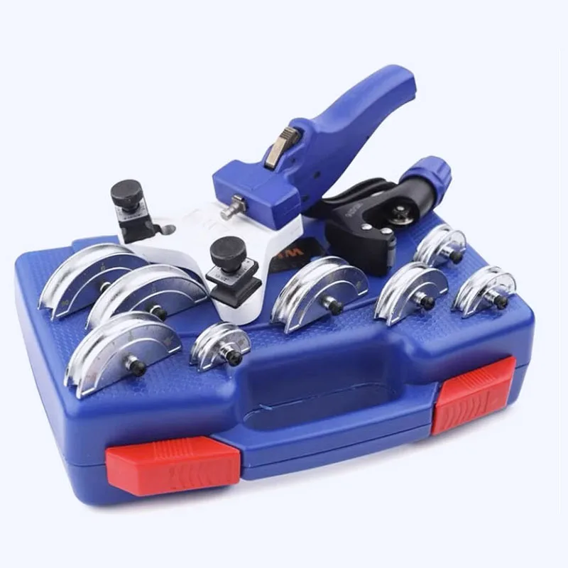 WK-666 Tubing Pipe Bender combination kit Manual 90° copper aluminum Air Conditioning Metal Tube Bending Tools Set 5/6/8/10/12MM