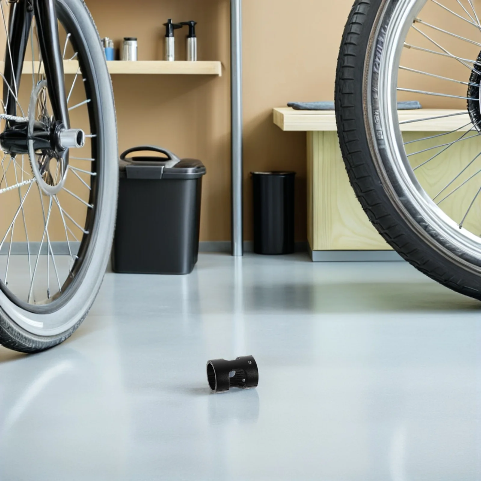 

4pcs Bicycle Handlebar Shims Mountain Bike Stem Riser Adapter 31.8Mm To 25.4Mm Handlebar Conversion Extender Clamp Spacer Black