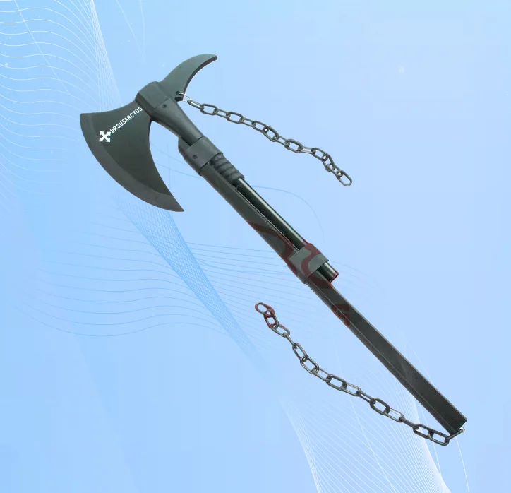 

86cm Hot Game Arknights Zima Axe Cosplay Props Sword Prop for Halloween Christmas Fancy Party Accessories