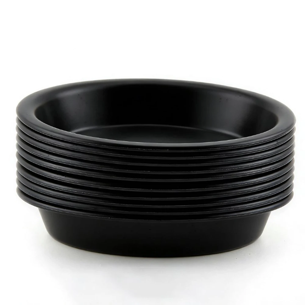 Stylish Trays For Potted Plants Plant Saucer Pot Drip Catcher Black Flowerpot Trays Easy Replacement Pot Drain Tray
