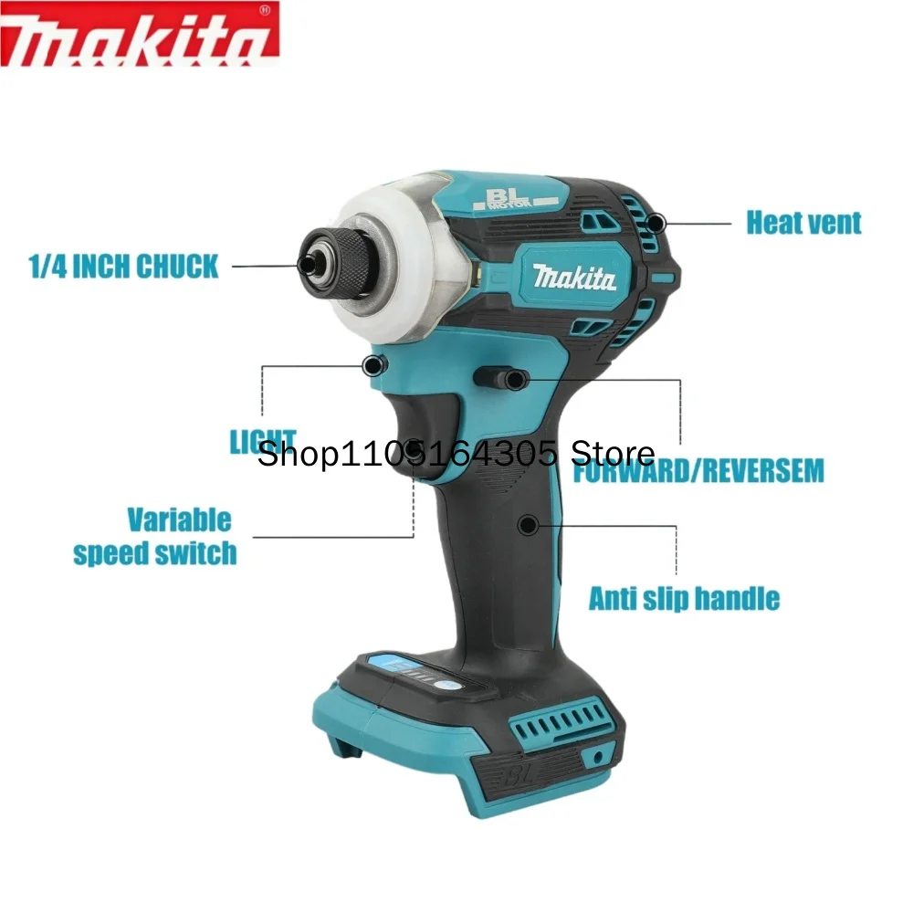 

Makita DTD171 Brushless Impact Driver 18V BL Motor Cordless Power Tools Rechargeable Screwdriver Drills Bare Tool