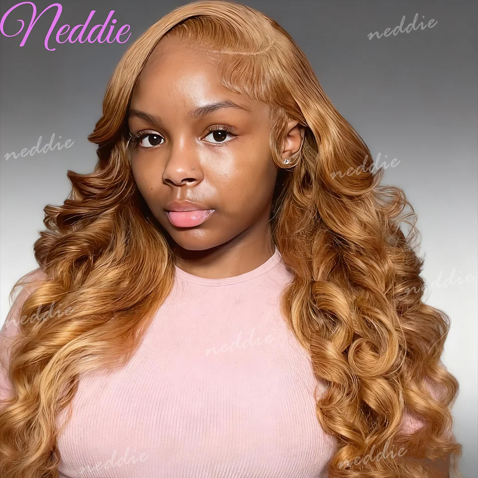 

30 36-дюймовые парики с объемной волной 13X6 Медовый блондин Парик с объемной волной Парики из человеческих волос Hd Кружевные передние прозрачные парики 13X4 Парик с фронтальной частью шнурка