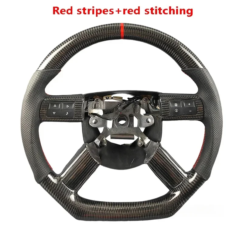 High Quality Leather Carbon Fiber Steering Wheel Upgrade For Chrysler 300C
