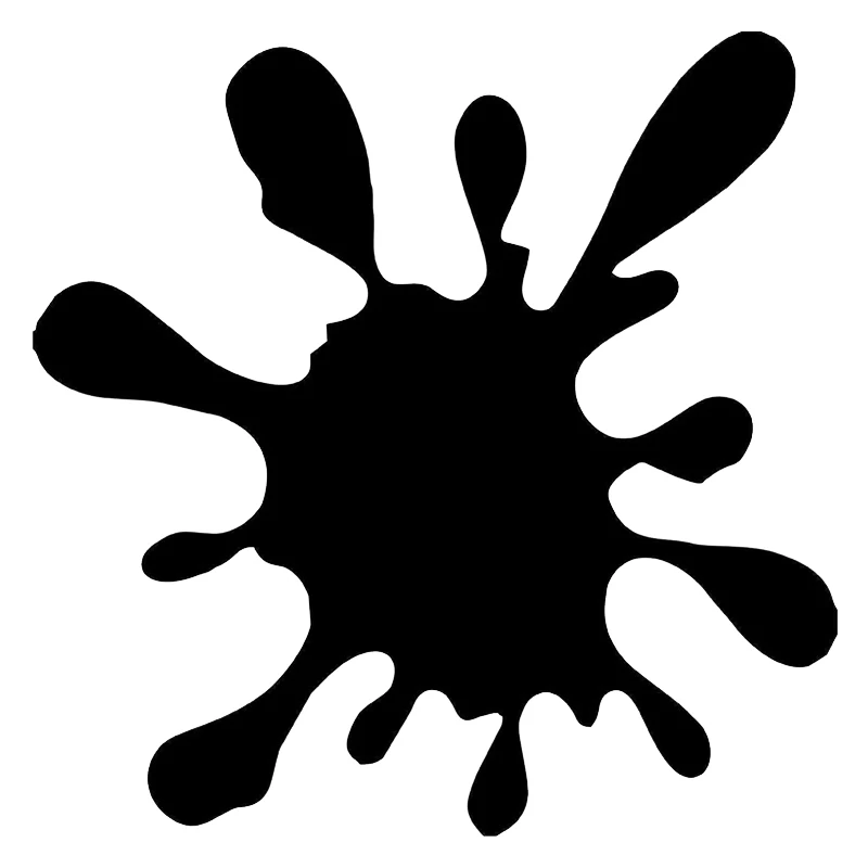 F540# Paint Stain Funny Scratch Occlusion Vinyl Decal Car Bumper Sticker
