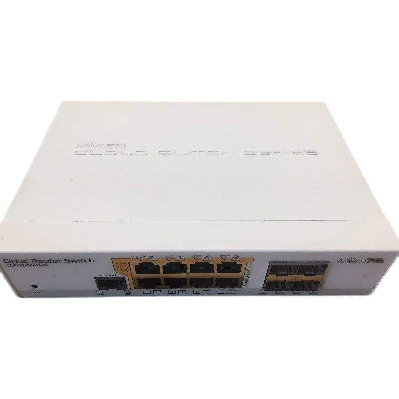 

CRS112-8P-4S-IN 8-Port Switch 95% Новинка