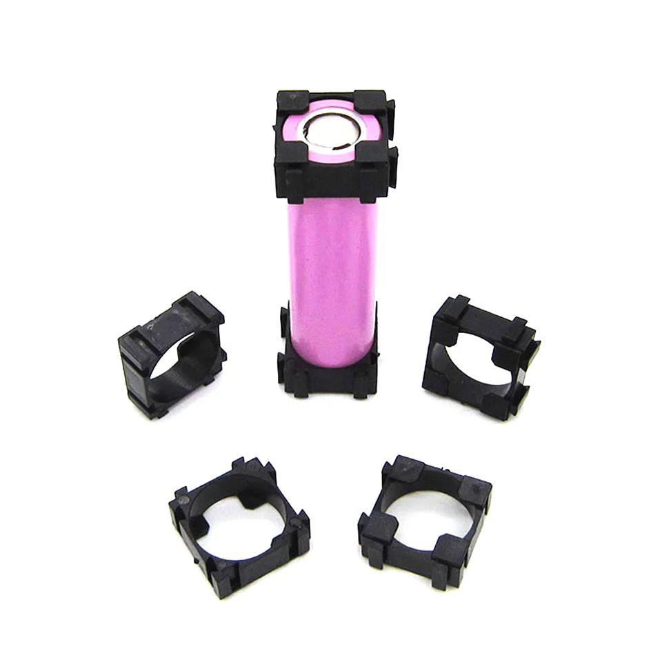 20Pcs 18650 lithium battery bracket electric vehicle battery Holder fixed combination bracket 1 Slot lithium battery bracket