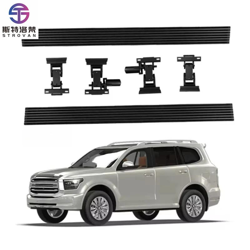 

STLF CLRAK DirtyTruck 4x4 TANK 500 Offroad Aluminium Heavy Board Electric Side Steps Power Running Boards for TANK