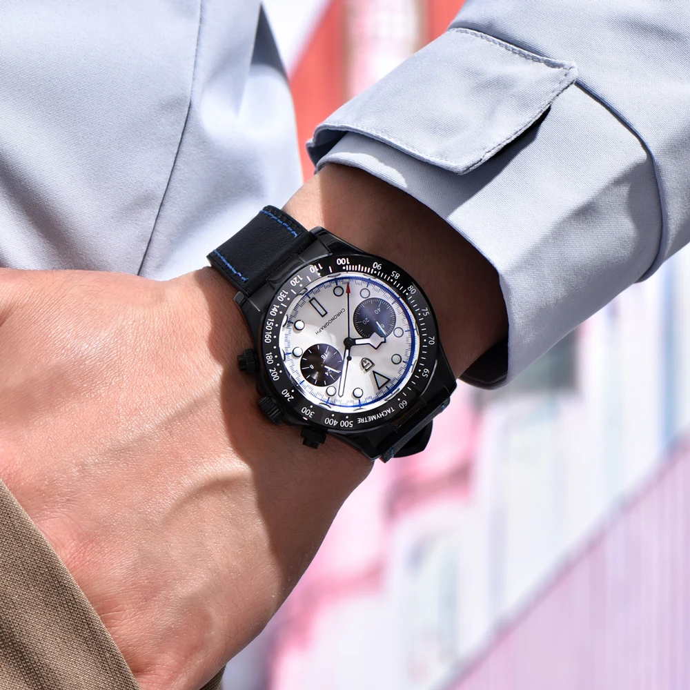 2026 New PAGANI DESIGN Men's Watches Luxury Quartz Wristwatches Speed Chronograph Watch For Men AR Sapphire Waterproof Luminous