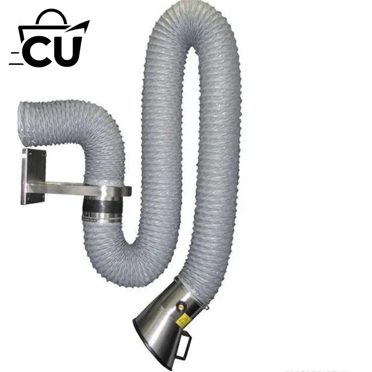 Universal flexible suction arm smoking duct, flame retardant smoking pipe welding smoke suction arm universal pipe suction arm