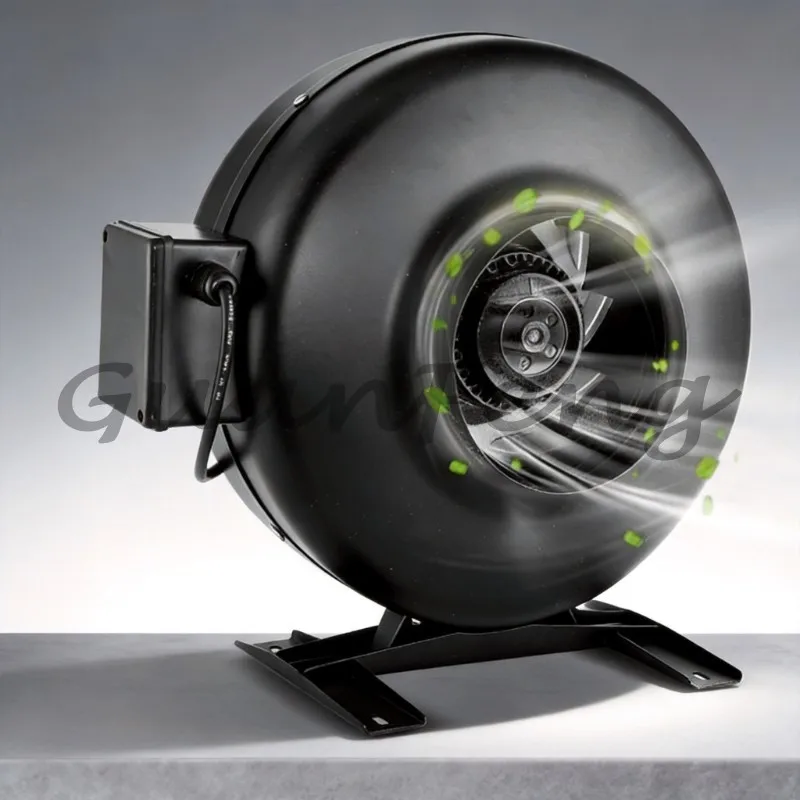 Outer‑Rotor Coaxial Turbo Booster Fan Industrial Pipe Exhaust Blower Kitchen   Ventilator Combustion‑Supporting Air Extractor