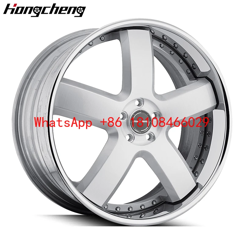 

16-28 Inch Custom Forged Aluminum Carbon Fiber Wheels 108/115mm PCD 0/42mm ET for Luxury Cars