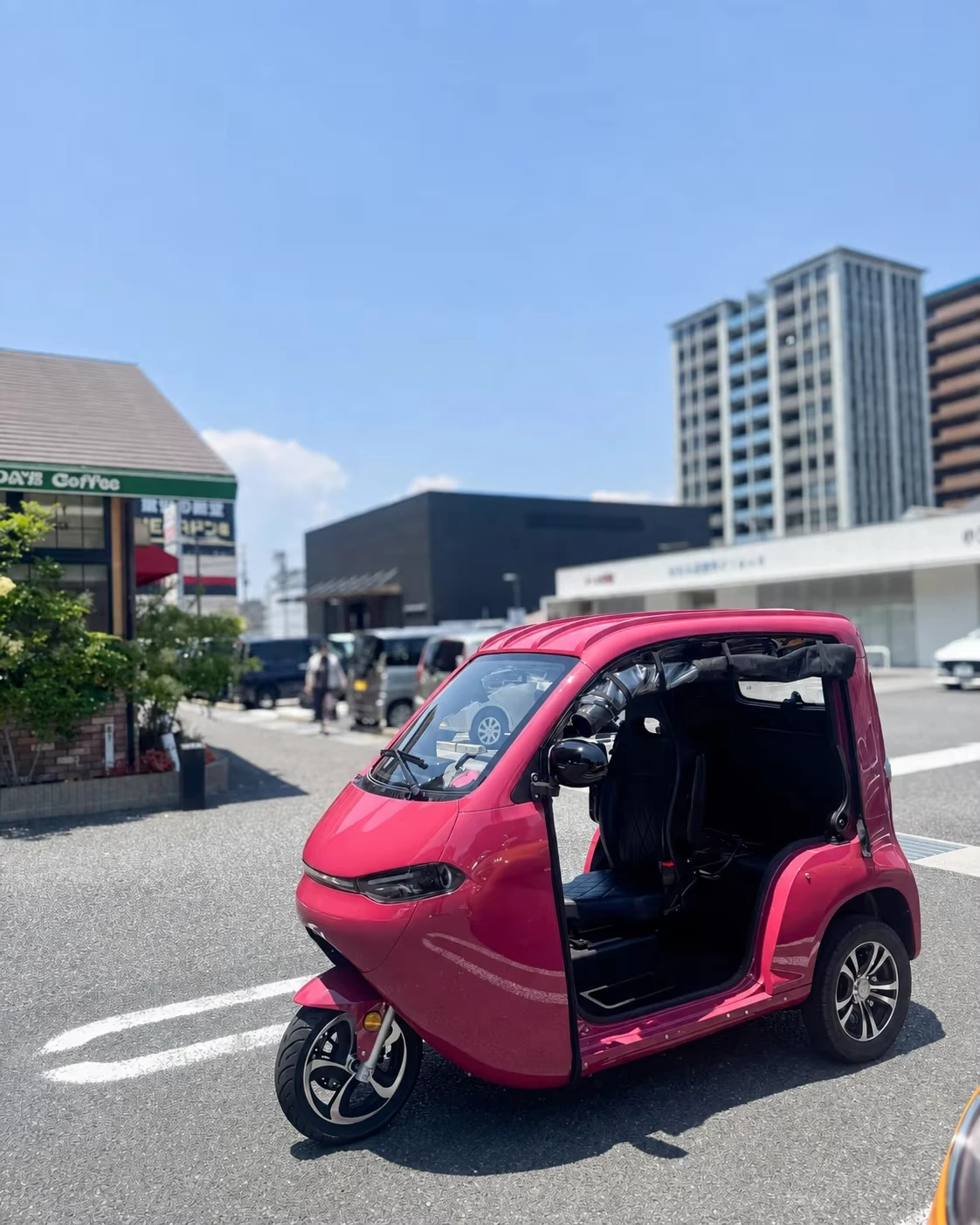 SXLL SQ5 Popular 3 Wheeled Electric Trike with Custom Special Color, for School Drop off and Urban Daily Travel for All Ages
