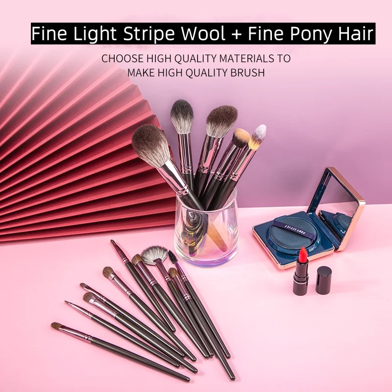 15pcs Makeup Eyeshadow Brushes High Quaity Foundation Concealers Blush Eye Shadow Brushes for Liquid Cream Powder Blending