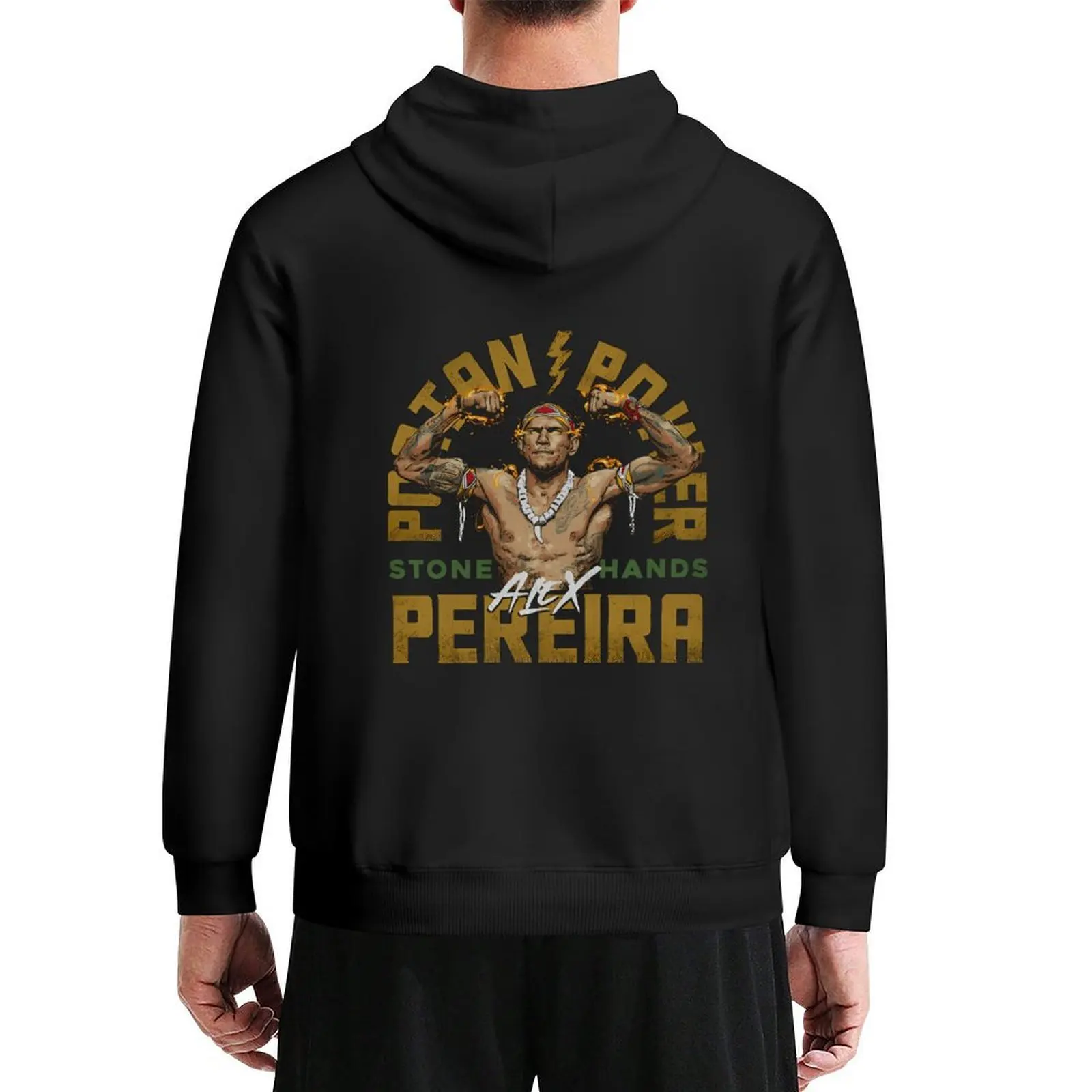 

Alex Pereira Hoodie autumn clothes mens clothing men's clothes male clothes hoodies and sweatshirts new