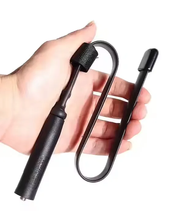 タクティカルsma-メスコネクタvhf-uhfアンテナ47cm折りたたみ式トランシーバー通信用