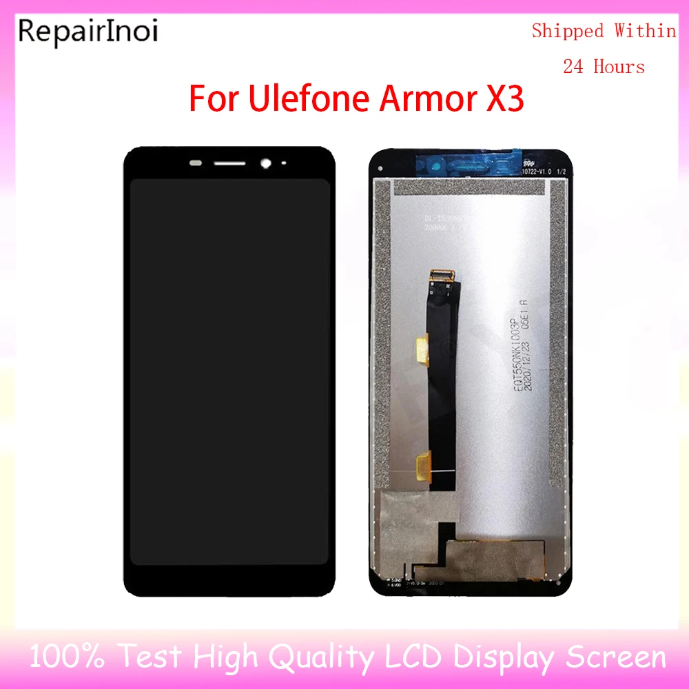 Ulefone Armor X3 X5 X8 X10 X9 Pro용 고품질 LCD 디스플레이, 터치 스크린 센서 패널 어셈블리 교체 부품