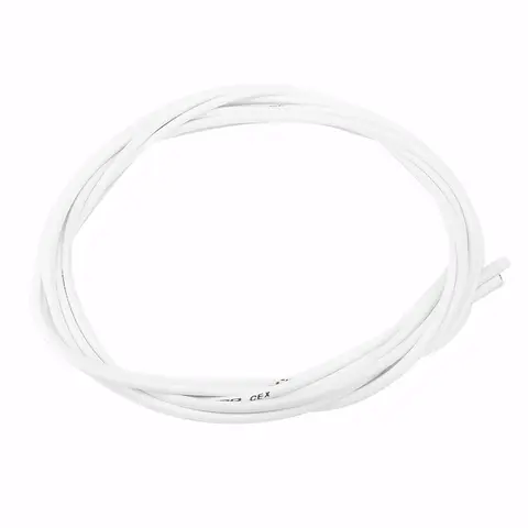 Bike Front Rear Brake Cable Mountain Bicycle Replacement Brake Cable with Housing Set (White)
