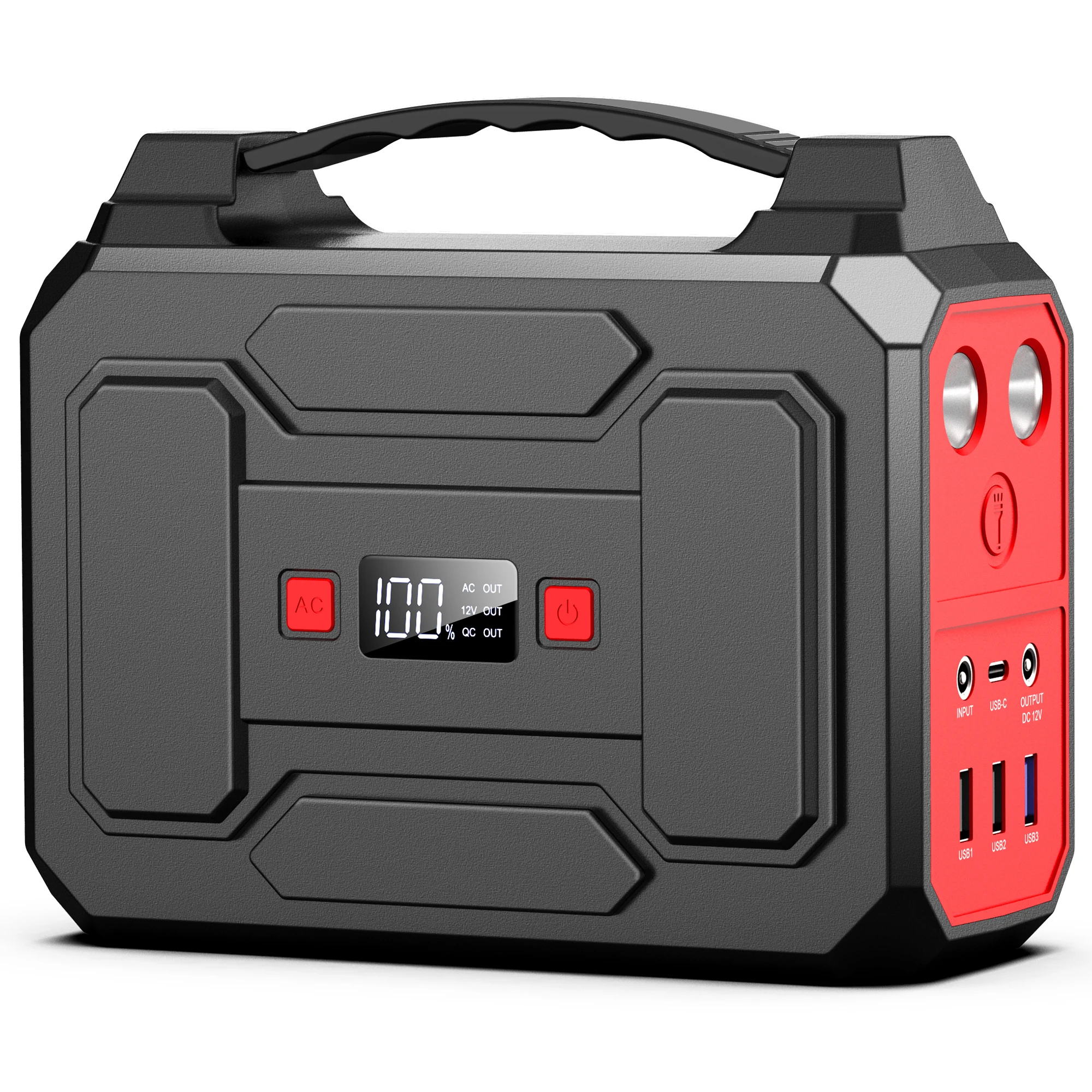 Solar Emergency Charger - Stazione di alimentazione portatile da 100W/146Wh,