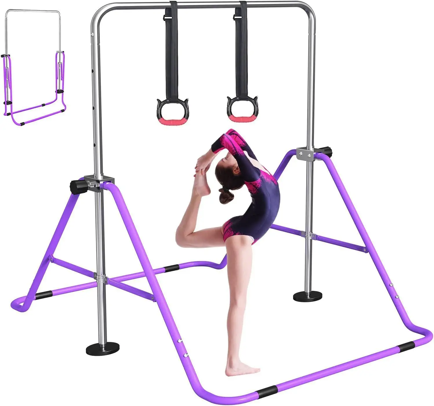 

Single Height Steel Bar Home Swing Fitness Frame Horizontal Feature Indoor Exercise Equipment for Kids Children's Pull-Up Bar 11