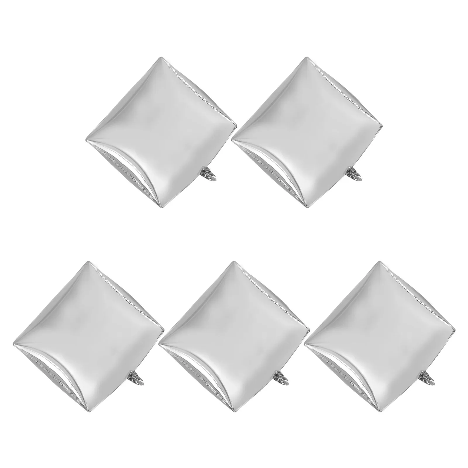 

5Pcs 24Inch 4D Square Aluminum Film Balloon Party Supplies Birthday Festival Wedding Photo Props Rose Gold Aluminum Film Balloon