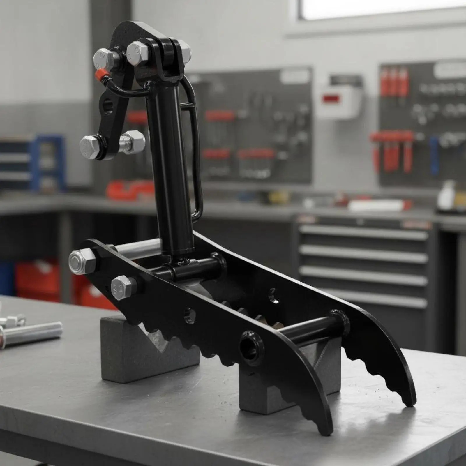 Excavator Grapple Bucket Thumb Steel Clamp Heavy Duty Digger Attachment for Construction Machinery Use