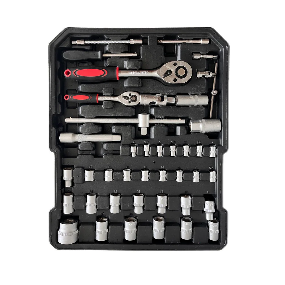 399-Piece Socket Combination Tool Set Household Manual Wrench Set Ratchet Screwdriver Hardware Toolbox