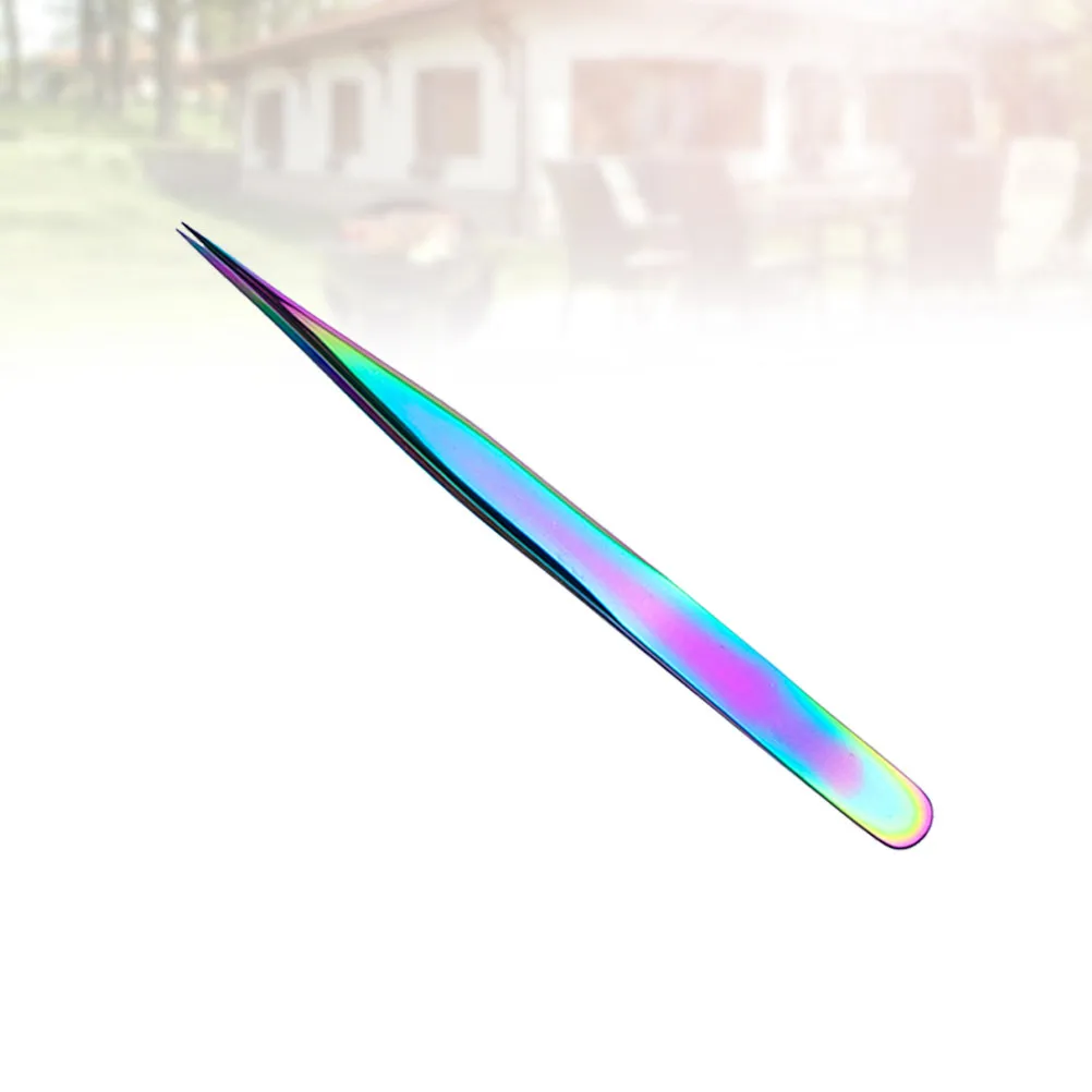 

High Quality Manicure Tweezers Professional Nail Tool with Enhanced Grip Strength Corrosion Resistant Perfect for Plating Nail