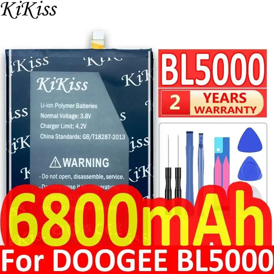 

For Doogee BL5000 Mobile Phone Battery High-Capacity High-Efficiency 6800Mah