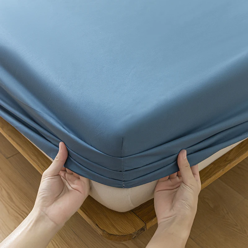 100% Waterproof Mattress Cover Protector Adjustable Non-slip Bed Fitted Sheet With Elastic Band for King Queen 90/140/160/200