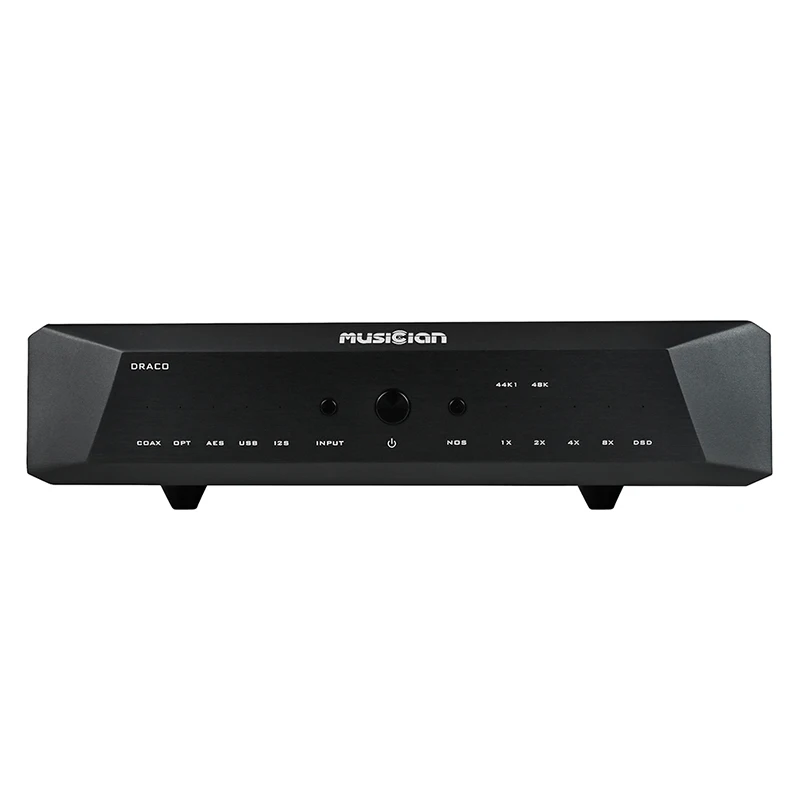 MUSICIAN Draco R2R DAC I2S/Coaxial/Optical/AES Blanced/USB input RCA/XLR balanced output ALTERA CHIP R2R decoder