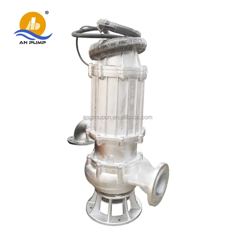 custom for Waste Dirty Water Pumps Grinder Cutter Dewatering Centrifugal Submersible Sewage Pump