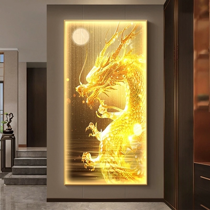 

Luxury LED Wall Lamps For Corridor Foyer Living Room Home Decoration Lustre Modern Horse Hanging Painting Lighting Mural Lights