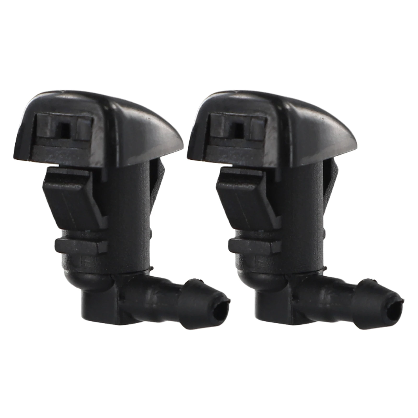 Set of 2 Windshield Washer Nozzles for Chevrolet For Cruz 2014 2015 OE Replacement 95226510 ABS Plastic Fitment