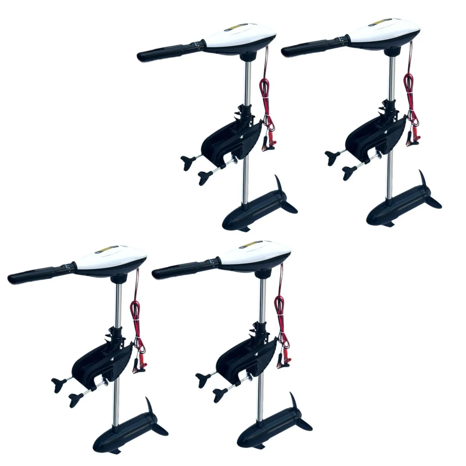 8 Speed Electric Trolling Motor Telescoping Handle Easy to Use Adjustable Angle