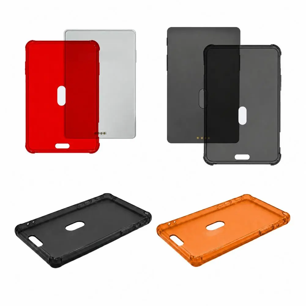 Soft TPU Protective Cover Shock Absorbing Transparent EBook Reader Case Scratch‑resistant Protective Shell for XTEINK X4Pro