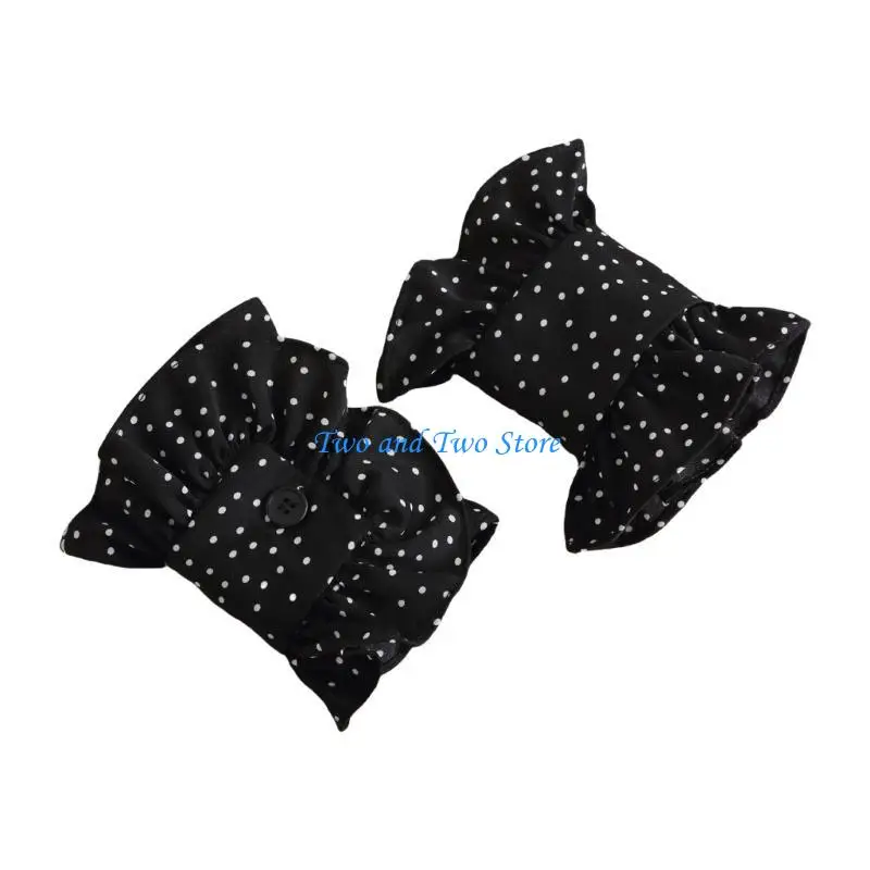 HX6F أزياء تكدرت سوار معصمه الكفة معصمه مع النقاط الديكورات الكاحل #2