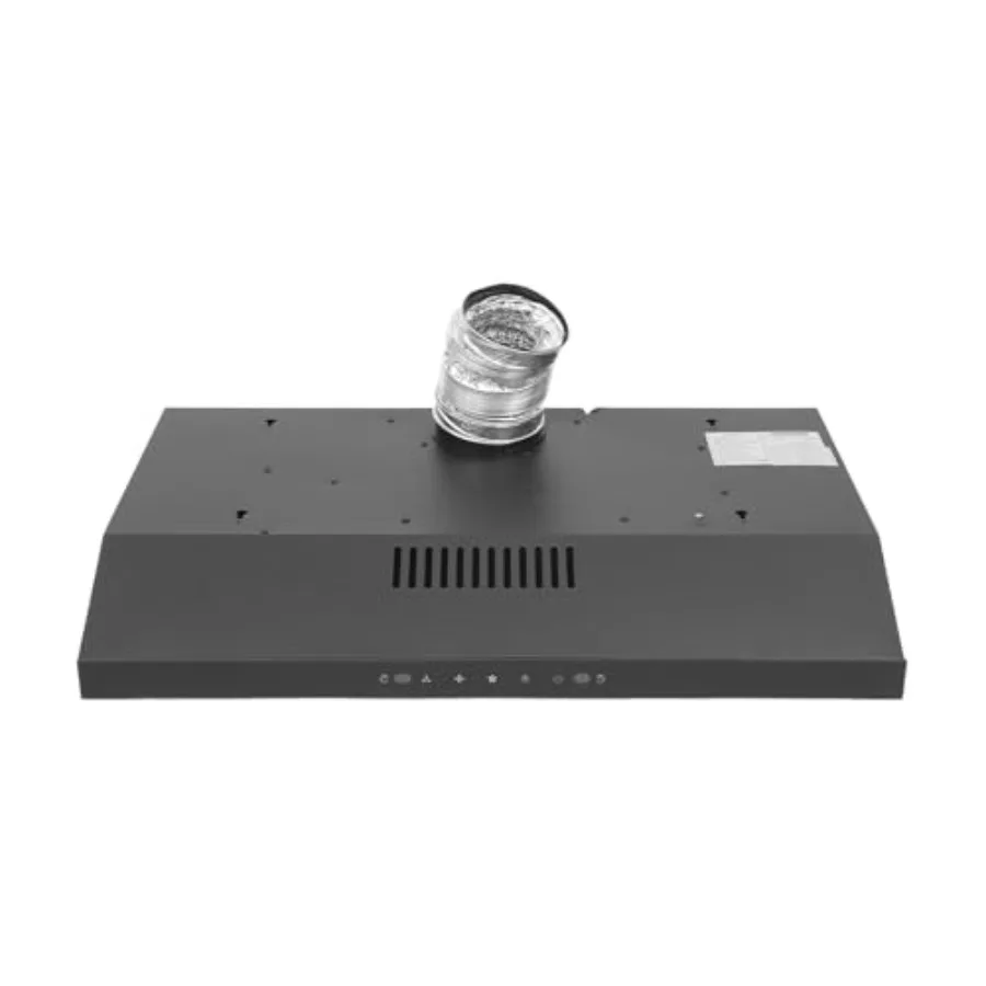 شفاط نطاق تحت الخزانة مقاس 30 بوصة مع محرك طرد مركزي مزدوج 900 CFM 3 سرعات نظام تهوية للمطبخ يتميز بإعادة الاستخدام