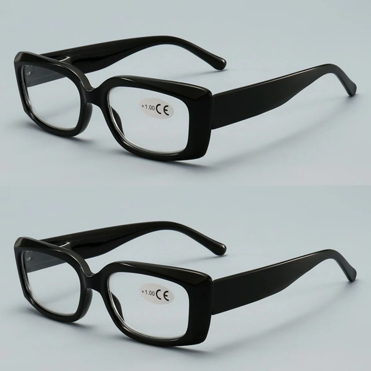

2pcs Reading Glasses Good Quality Prescription Glasses For Women Fashion Square Reading Eyeglasses